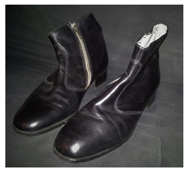 Skórzane sztyblety Alka Vintage /40/