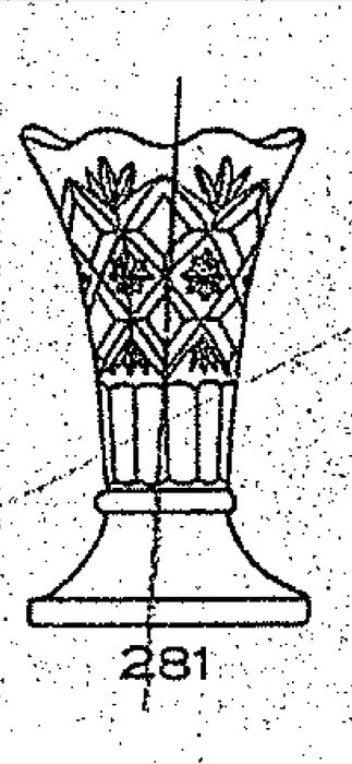 Hortensja, serwetnik nr  281