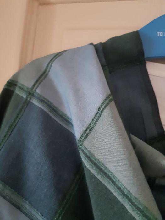 Solar elegancki, zwiewny szal z klasą twarzowa zieleń & błękit