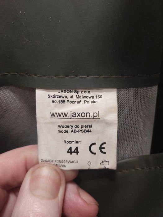 Wodery do piersi JAXON – Rozmiar 44 – Model AB-PSB44