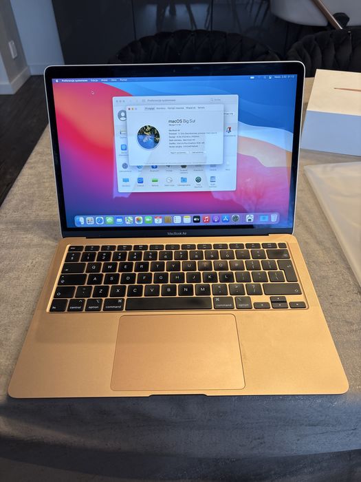 MacBook Air 13 250gb Różowy