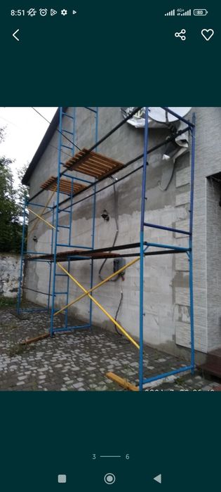 Леса ,настил для фасаду, оренда