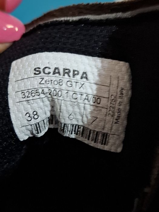 Buty miejskie trekkingowe skórzane Scarpa Zero8 GTX limited r. 38
