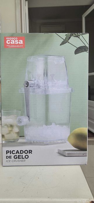 máquina de picar gelo