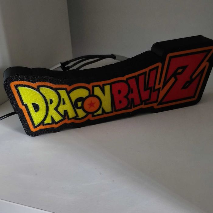 Luz de presença Dragon Ball Z com interruptor e ligação USB