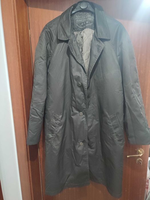 Gabardina verde/cinza unissex