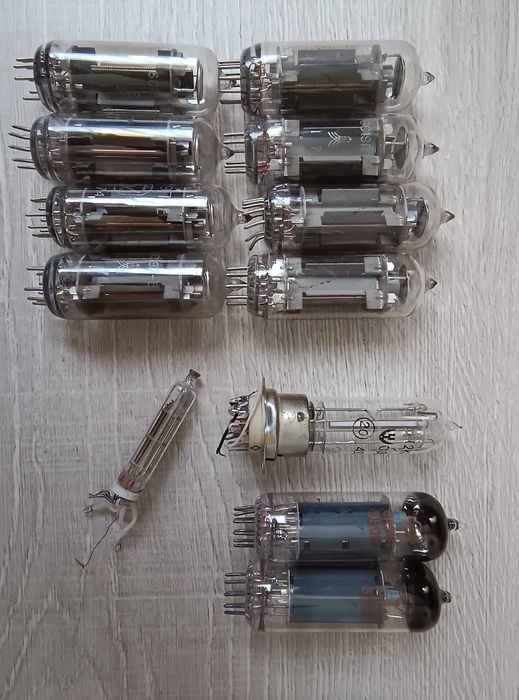 Радіолампи 6С19П-В, 1П24Б-В