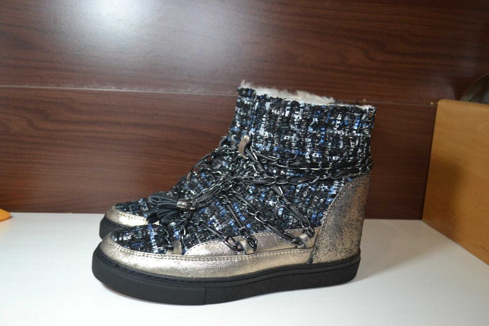 inuikii ugg 39р уги зимние сапожки кожаные оригинал на меху