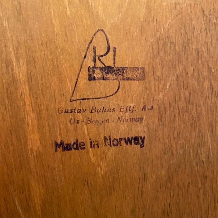Regał Gustav Bachus lata 70 teak vintage rzadki model