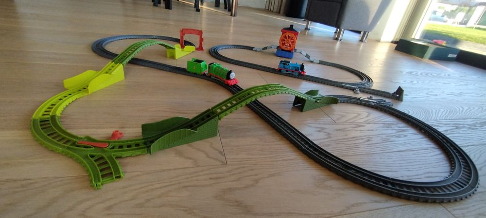 Tomek i przyjaciele Piotruś zestaw startowy bagno ciuchcia pociąg