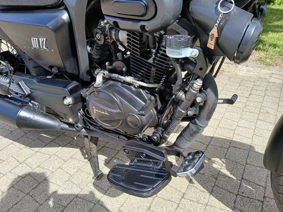 JUNAK M12 VINTAGE 125cm3 kat B. 2021 kask nowe opony klocki ZAMIANA