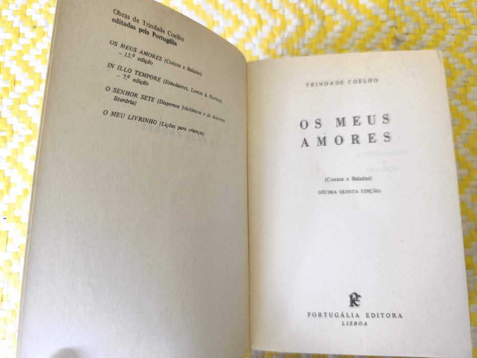 Os meus amores –  Trindade Coelho
