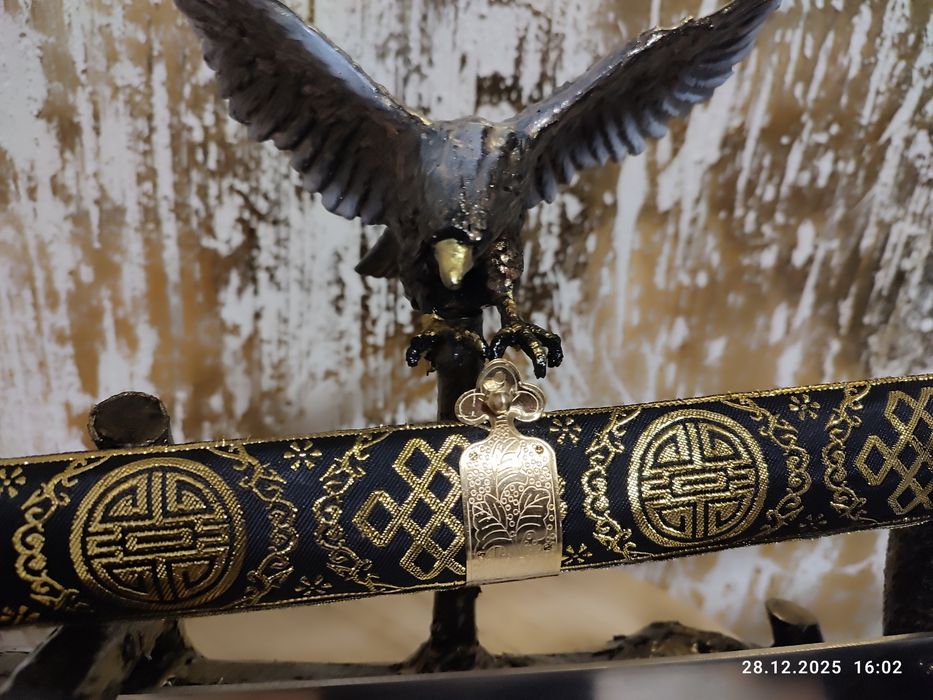 Szabla.Komplet w stojaku.