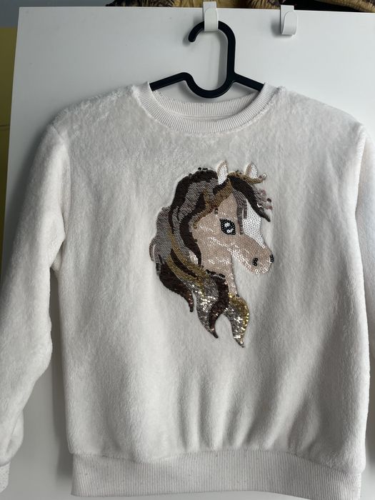 Bluza pluszowa H&M 122/128