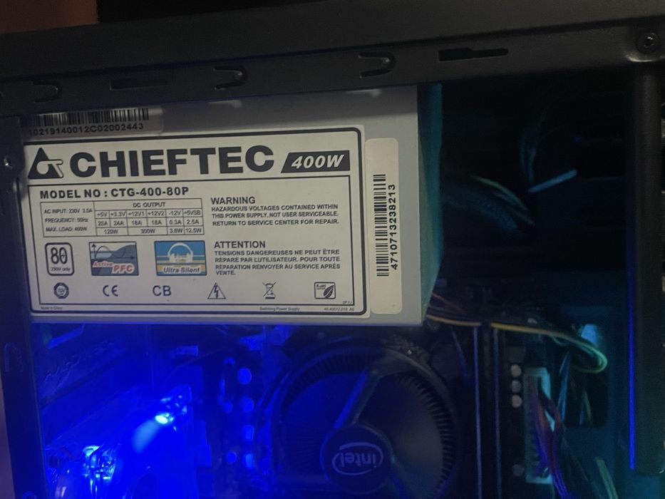 Игровой ПК i3-10105F / GTX 1060 3GB / 16GB RAM