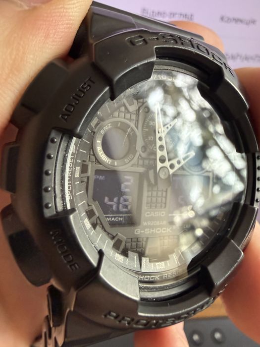 Годинник Casio G-SHOCK GA-100-1A1ER Classic