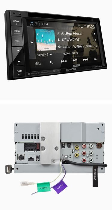 Kenwood DDX276BT 6,2-дюймовый автомобильный DVD-монитор с Bluetooth и