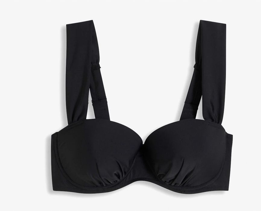 B.P.C biustonosz bikini balkonetka czarny ^46 90D