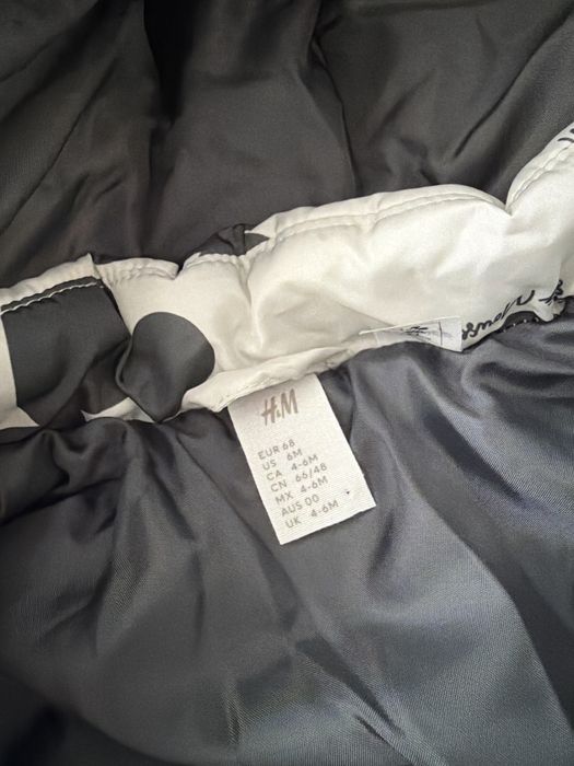 Kurtka puchowa jesień/zima h&m 68