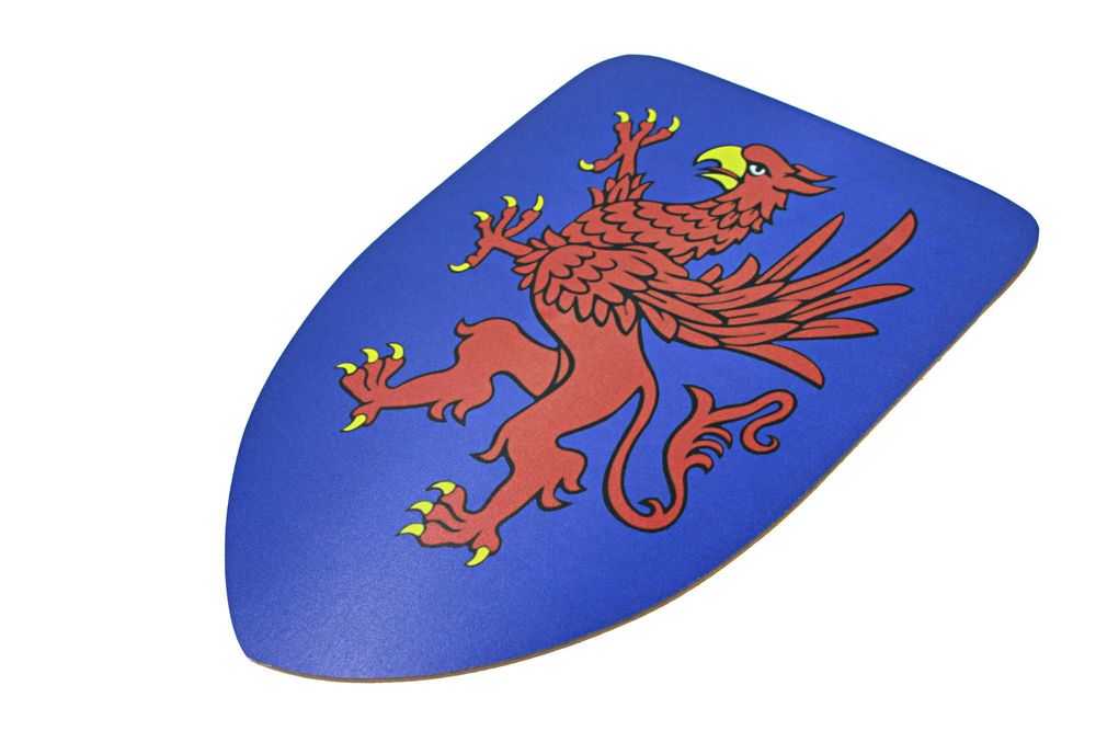 Tarcza rycerza drewniana Herb Gryf rycerska kostium strój dla dziecka
