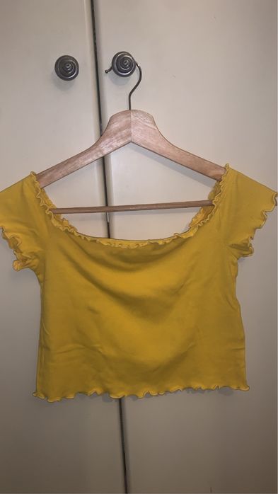 Top Amarelo H&M tamanho S