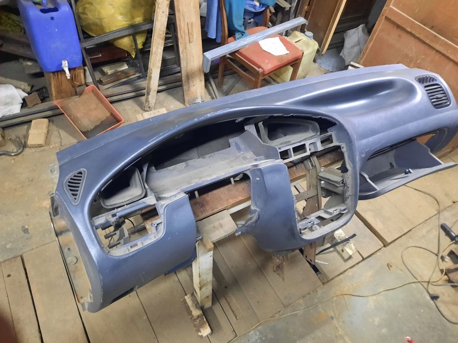 Пластик салона ланос