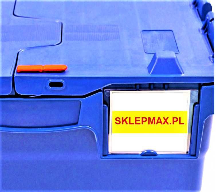 Pojemnik Kurierski Transportowy Magazynowy Kosz Skrzynka Plastikowa