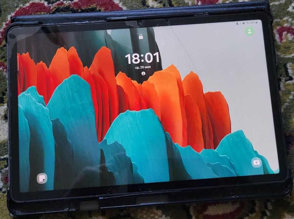 ігровий планшет Samsung Tab S7 11" 120Hz 6/128GB Wi-Fi + Чорний чохол-книжка