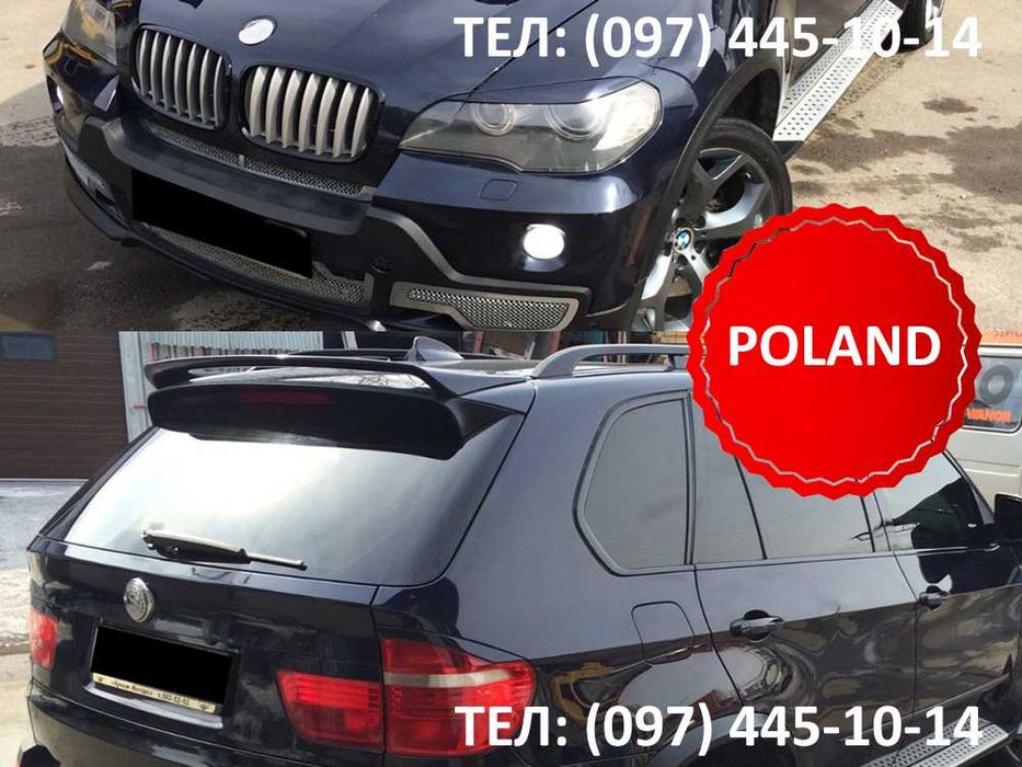 Реснички, вії, спойлер BMW X5 E70 2007-2013 / БМВ Х5 Е70