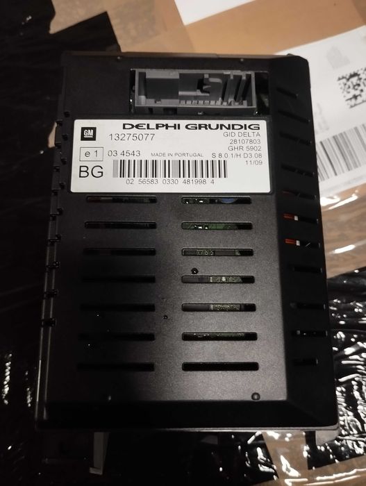 Radio CD 30 MP3 monitor opel zafira B