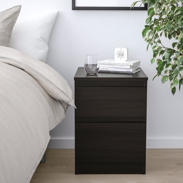 Reservada - Mesa cabeceira Ikea preto nova