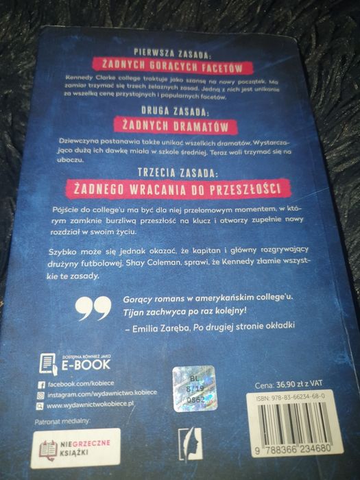 Książka Tijan- hate to love you.