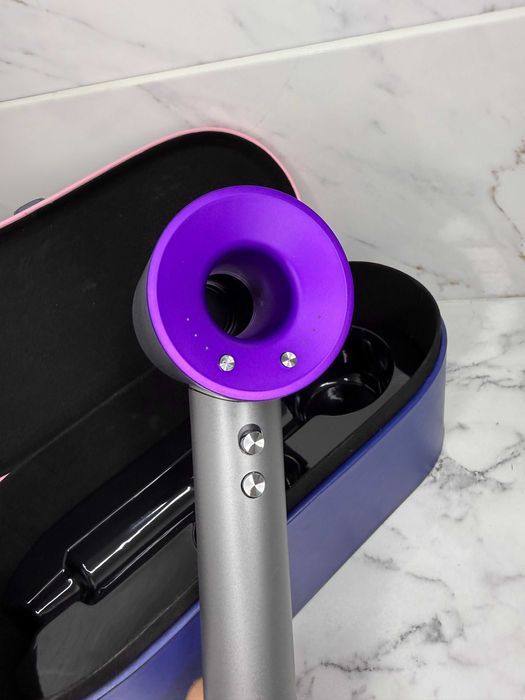 Фен Super Hair Dryer фіолетовий — твоя укладка на рівні салону