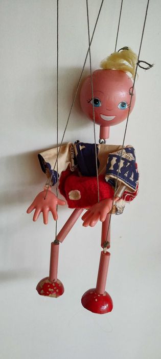 2 Marionetas inglesas muito antigas