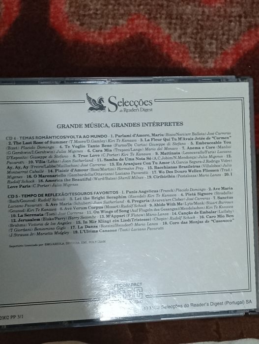 Cd Duplo Grandes Intérpretes Opera