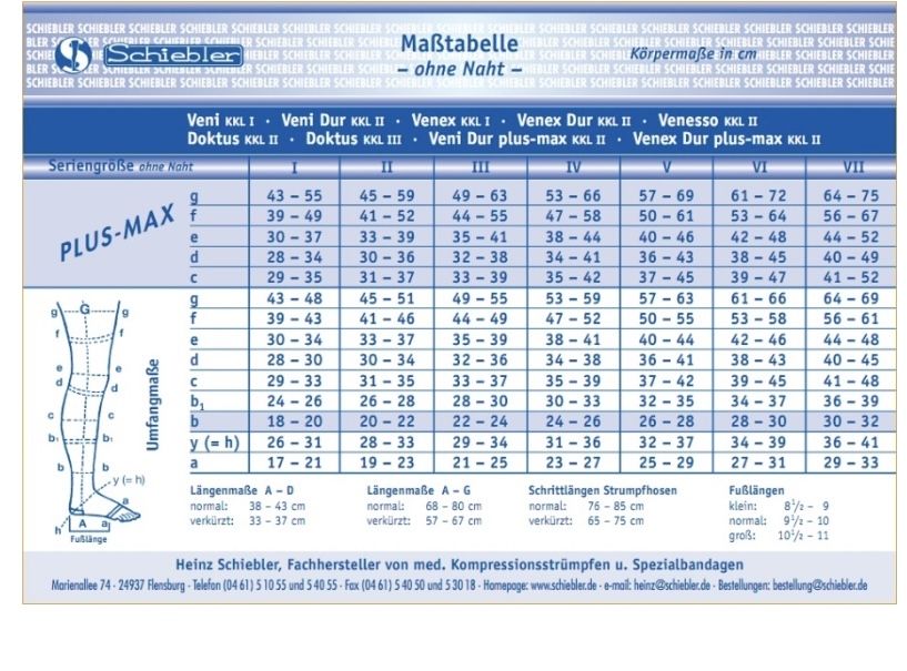 Компресійні панчохи schiebler venesso soft клас компресії 2, розмір 2
