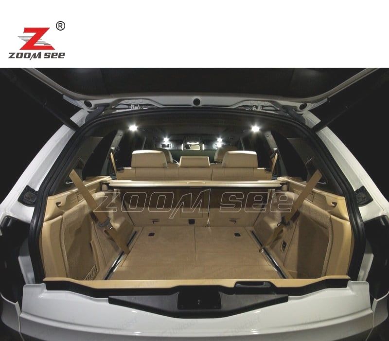 Kit completo de lâmpadas LED interior 21 BMW X6 E71 E72 X6 M 2008 -2014
