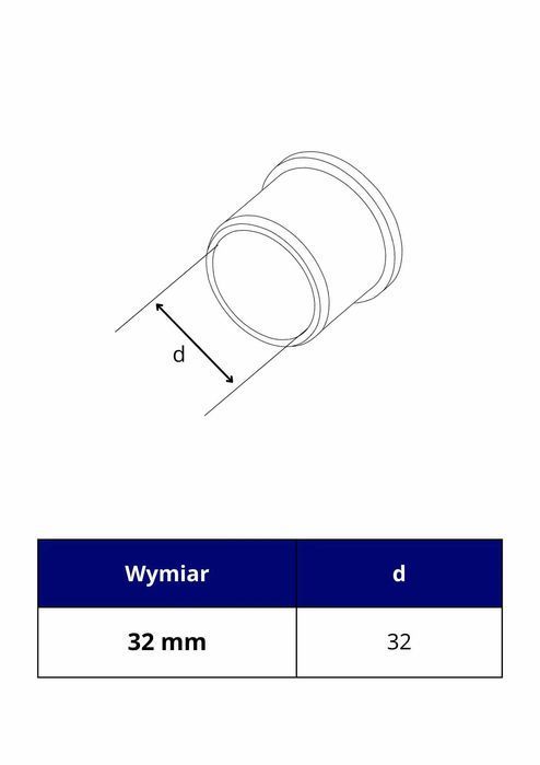 Zatyczka 32mm do systemów masaży w balii ogrodowej wanny SPA | Do hydromasazu w bani jacuzzi