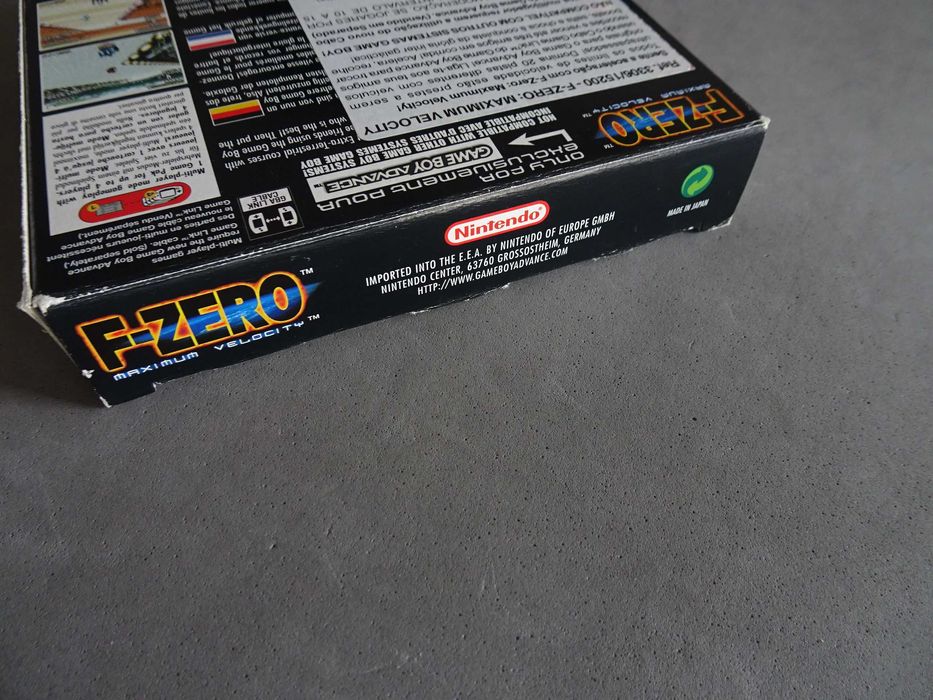 Game Boy Advance Game - F-Zero Maximum Velocity64751957124225122