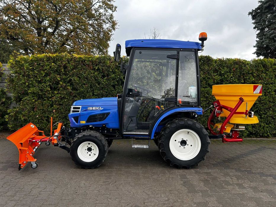 Traktor komunalny ISEKI TM 3267 AL ECO + Pług PJ 1,5 + Posypywarka !!