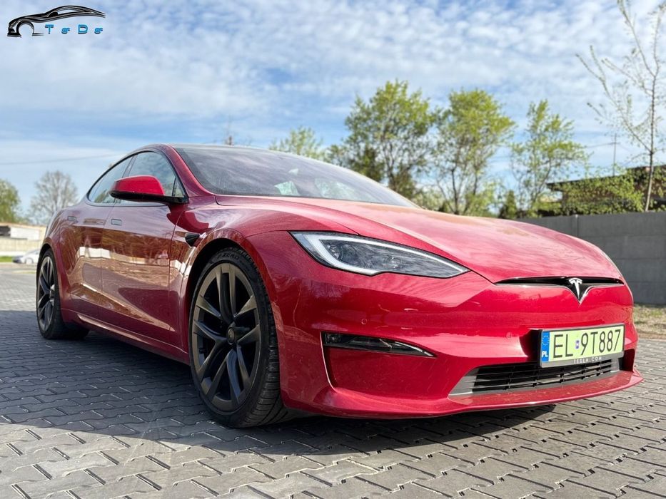 Tesla Model S TESLA MODEL S PLAID 2022 – 1020 KM | SALON Polska | 1 WŁAŚCICIEL | 35