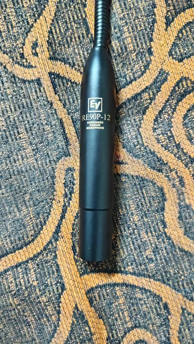 Microfone Electro-Voice RE90P-12 Condensador Gooseneck Profissional