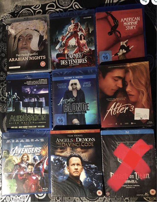 Vários Blu  ray sem legendas em Português P2
