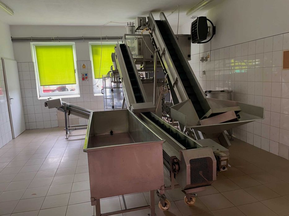 Linia do pakowania kapusty i ogórków kiszonych w woreczki foliowe