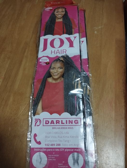 Cabelo postiço de várias marcas