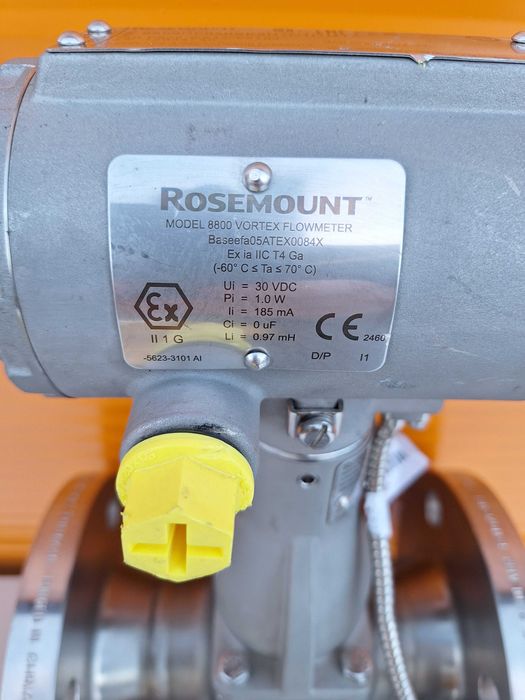 Przepływomierz Wirowy DN50 Endress Rosemount Ex Nierdzewny Pary