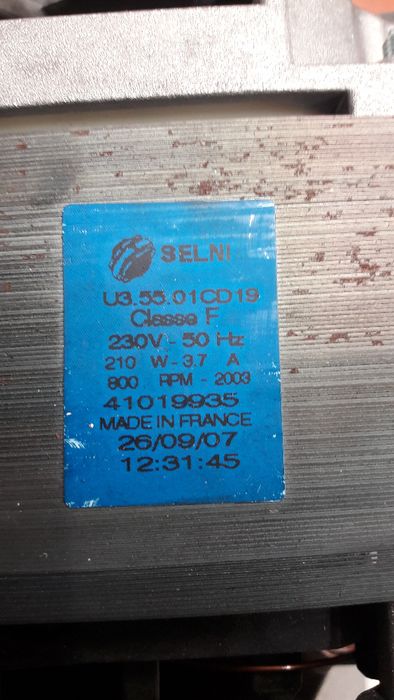 Motor p/Maquina de Lavar Roupa Candy Mod: CWB 100-35S