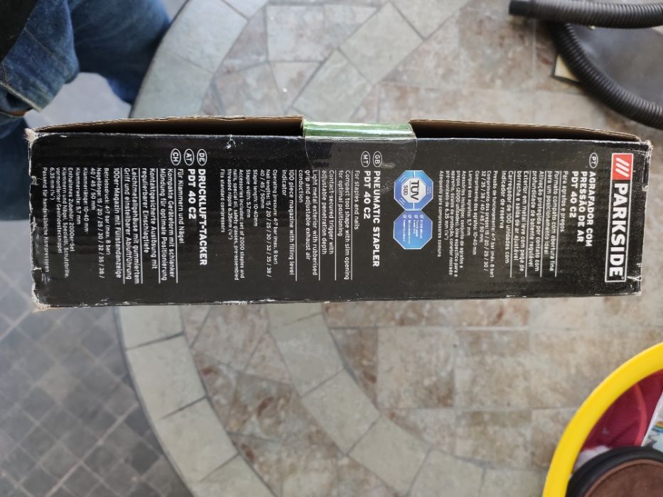 Maquina Parkside Lidl Agrafador - Nova