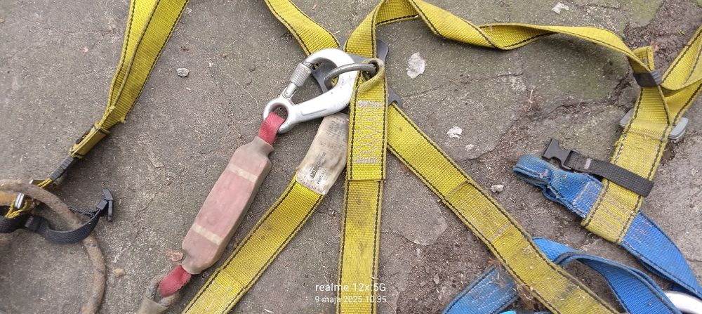 Szelki bezpieczeństwa na wysokośc