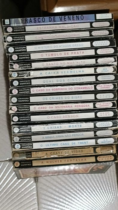 Colecção Vampiro, lote de 210 livros